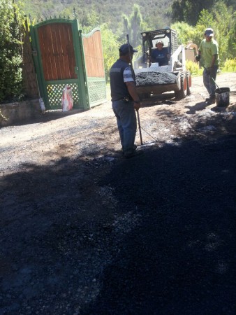 Camino Quebrada del agua, Farellones 